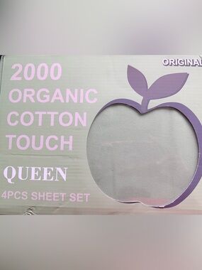 Organic Cotton Bedding Set - Sage